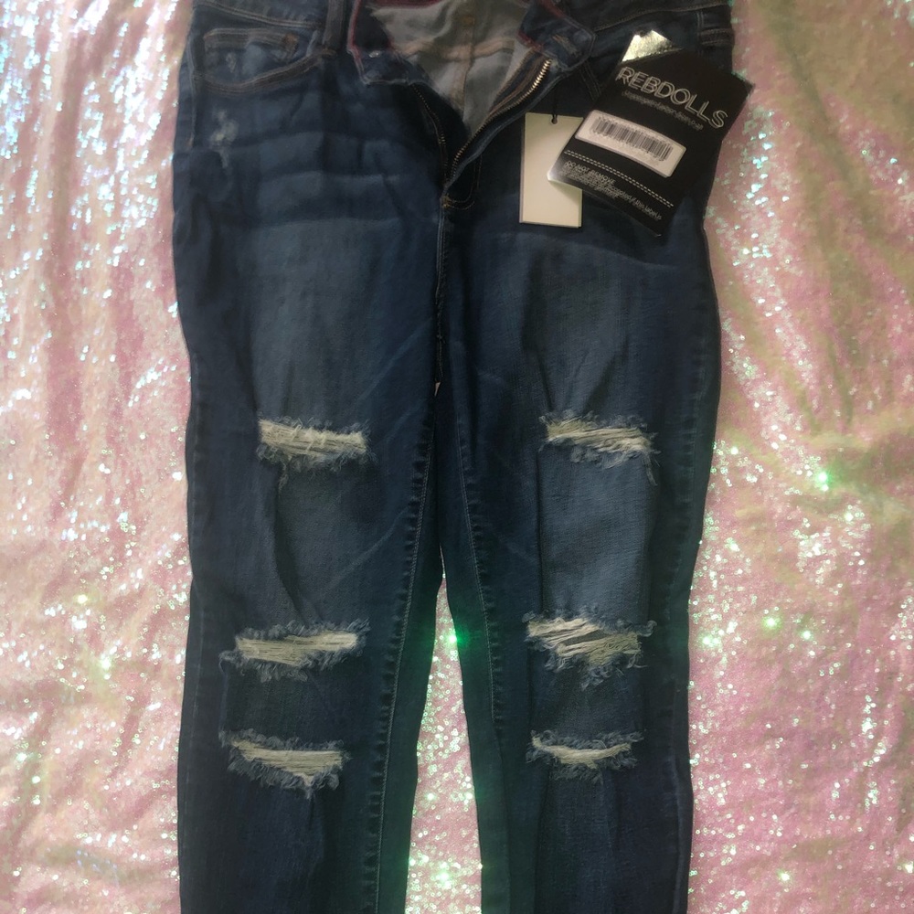 Distressed Jeans